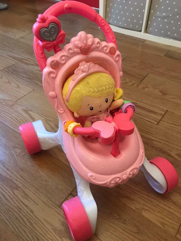 princess stroll along walker